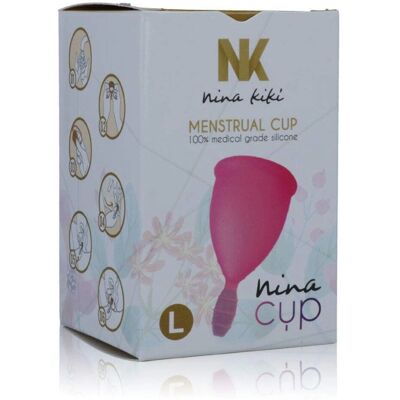 Nina Kik Nina Copa Menstrual Rosa L - Copa Menstrual Nina Kik Nina Copa Menstrual Rosa L - Copa Menstrual