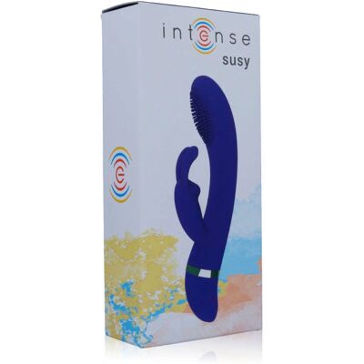 INTENSE Susy Vibrateur Lapin Violet - Vibrateur Lapin - Publicité INTENSE Susy Vibrateur Lapin Violet - Vibrateur Lapin - Publicité