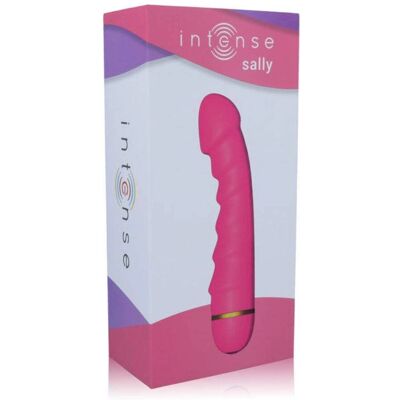 Intense Toys Sally - Vibrador Rosa de Silicona, 20 Modos - A Prueba de Agua Intense Toys Sally - Vibrador Rosa de Silicona, 20 Modos - A Prueba de Agua