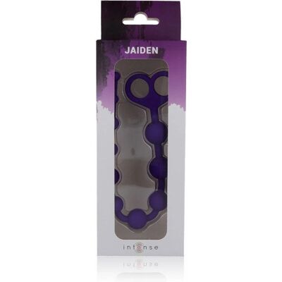 Intense Jaiden Beads - Perle Anali in Silicone Viola - Anal Beads Intense Jaiden Beads - Perle Anali in Silicone Viola - Anal Beads