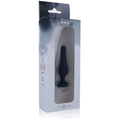 Intense Anal Toys Pipo S Silicone Nero - Giocattolo Anale Intense Anal Toys Pipo S Silicone Nero - Giocattolo Anale