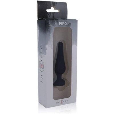Intense Anal Toys Pipo M Silicona Negra - Juguetes Anales Intense Anal Toys Pipo M Silicona Negra - Juguetes Anales