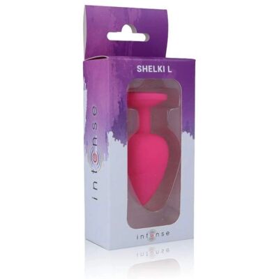 INTENSE TOYS Shelki L Plug Anal Fucsia - Juguetes Anales INTENSE TOYS Shelki L Plug Anal Fucsia - Juguetes Anales