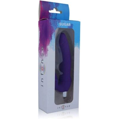 Vibromasseur Intense Fun - Sept Vitesses Silicone Violet - Publicité Vibromasseur Intense Fun - Sept Vitesses Silicone Violet - Publicité