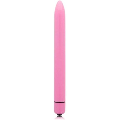 Glossy Slim Vibrateur Rose Intense - Zones Sensibles - Étanche Glossy Slim Vibrateur Rose Intense - Zones Sensibles - Étanche