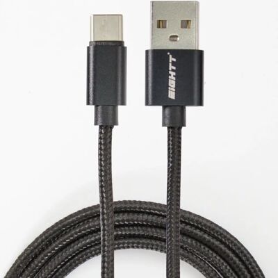 Eightt ECT-4B Adaptateur Câble USB - USB C à USB 2.0 - 1m - Publicité Eightt ECT-4B Adaptateur Câble USB - USB C à USB 2.0 - 1m - Publicité