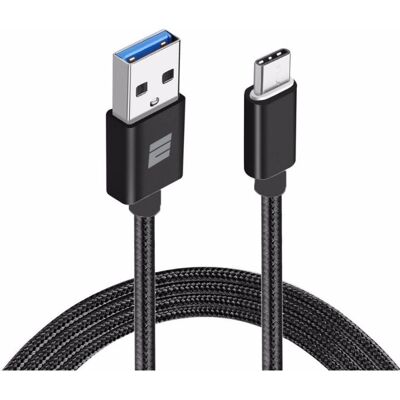 Eightt ECT-3B USB-Kabel - 1m, USB 3.2 Gen 1, USB A auf USB C, Schwarz Eightt ECT-3B USB-Kabel - 1m, USB 3.2 Gen 1, USB A auf USB C, Schwarz