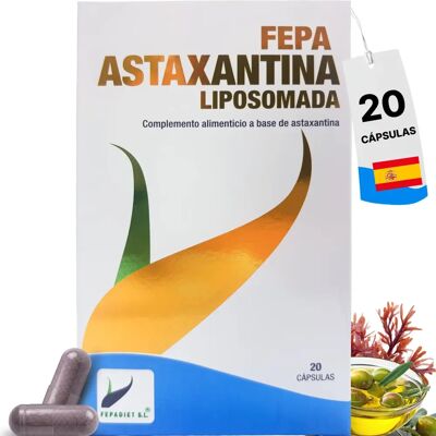Fepa Astaxanthin - 4mg Liposomales Nahrungsergänzungsmittel Fepa Astaxanthin - 4mg Liposomales Nahrungsergänzungsmittel