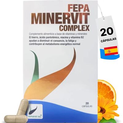 Fepadiet Complejo Minervit - Suplemento alimenticio Fepadiet Complejo Minervit - Suplemento alimenticio