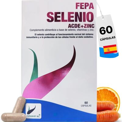 Fepa Marke Selen Zink Ergänzung - 60 Kapseln Fepa Marke Selen Zink Ergänzung - 60 Kapseln