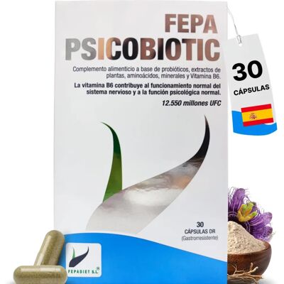Fepa Psychobiotic - Magnesium & B6 Ergänzung - Nahrungsergänzungsmittel Fepa Psychobiotic - Magnesium & B6 Ergänzung - Nahrungsergänzungsmittel