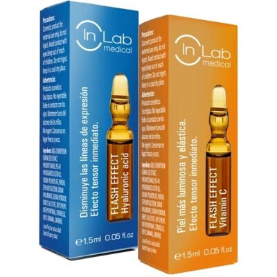 Inlab Ácido Hialurónico Vitamina C Dúo Ampulasy - Cuidado de la Piel Inlab Ácido Hialurónico Vitamina C Dúo Ampulasy - Cuidado de la Piel