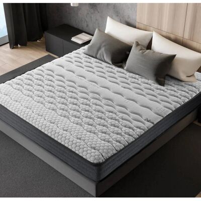 Matelas en viscoélastique BE ZEN FITNESS THERAPY 25cm Thermorégulable - Relaxation et Confort Max 80x200 - Publicité Matelas en viscoélastique BE ZEN FITNESS THERAPY 25cm Thermorégulable - Relaxation et Confort Max 80x200 - Publicité