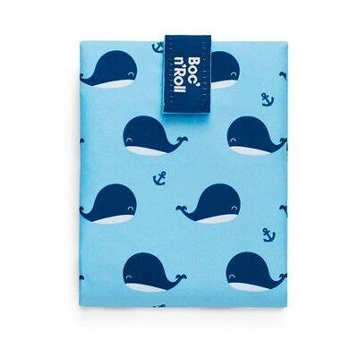 Roll'eat Boc'n'Roll Animales Ballenas Porta Bocadillos - Envoltorio para Sandwich Roll'eat Boc'n'Roll Animales Ballenas Porta Bocadillos - Envoltorio para Sandwich