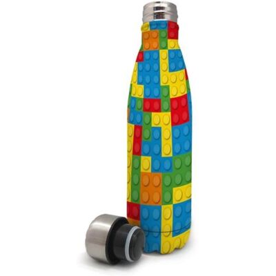 Nerthus Fih 459 Bouteille à double paroi multicolore 500 ml Nerthus Fih 459 Bouteille à double paroi multicolore 500 ml