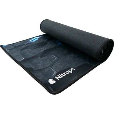 Nitropc Nitropc NMP1 Tapis Gaming XL - 90x30cm - Publicité Nitropc Nitropc NMP1 Tapis Gaming XL - 90x30cm - Publicité