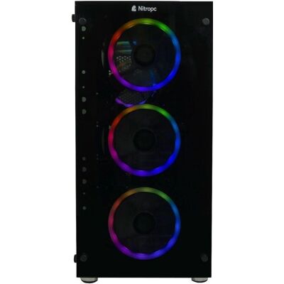 PC Gaming Nitropc i9 12900KF RTX 4060 Ti 16GB - Bureau Gaming - Publicité PC Gaming Nitropc i9 12900KF RTX 4060 Ti 16GB - Bureau Gaming - Publicité