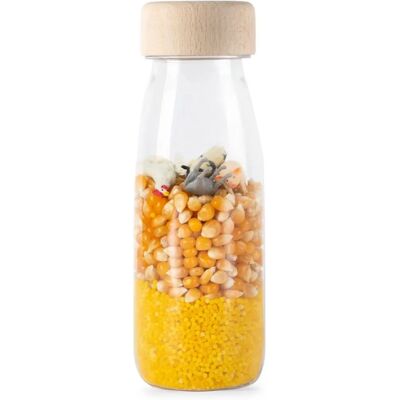 Butelka sensoryczna Petit Boum - Farma - 14x4cm - Bezpieczna, Ręcznie robiona Butelka sensoryczna Petit Boum - Farma - 14x4cm - Bezpieczna, Ręcznie robiona