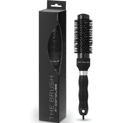 Brosse à cheveux ronde thermocromique Corioliss - Outil de coiffage professionnel 33mm - Publicité Brosse à cheveux ronde thermocromique Corioliss - Outil de coiffage professionnel 33mm - Publicité