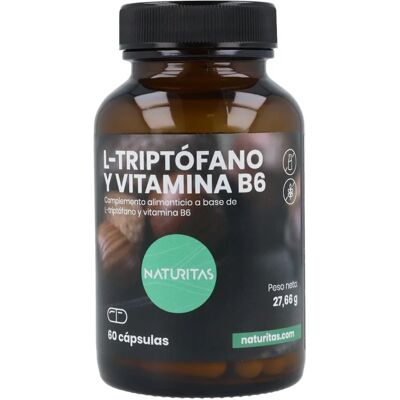 Naturitas L-Tryptófano y Vitamina B6 - 60 cápsulas Naturitas L-Tryptófano y Vitamina B6 - 60 cápsulas