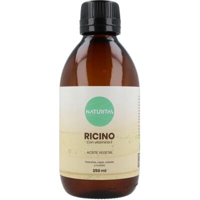 Aceite vegetal de ricino Naturitas Essentials - 250ml Aceite vegetal de ricino Naturitas Essentials - 250ml