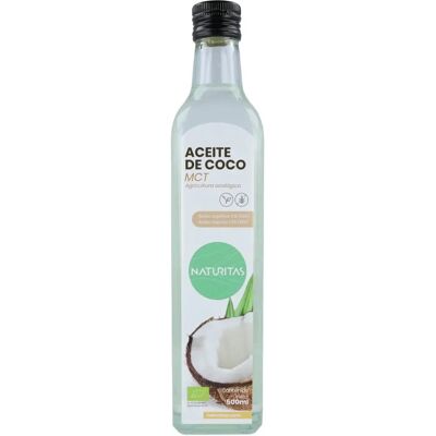 Aceite de coco Naturitas C8-C10 - Suplemento keto orgánico Aceite de coco Naturitas C8-C10 - Suplemento keto orgánico