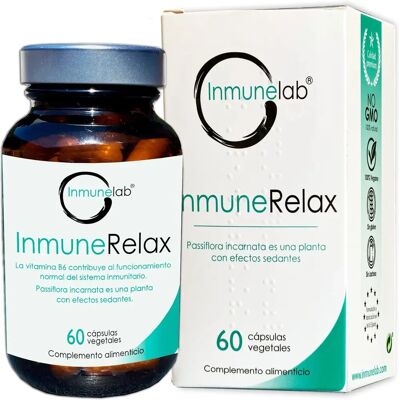 Inmunelab Inmunerelax - Estresse & Sistema Nervoso - 820mg Inmunelab Inmunerelax - Estresse & Sistema Nervoso - 820mg