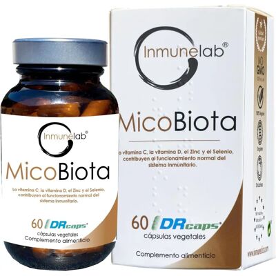 Inmunelab MicoBiota 60 cápsulas vegetais - Suplemento alimentar Inmunelab MicoBiota 60 cápsulas vegetais - Suplemento alimentar