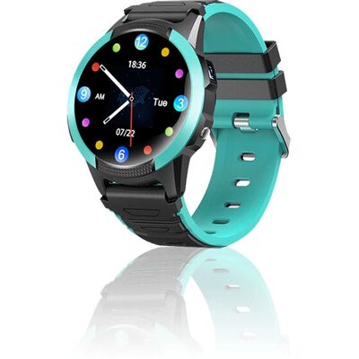 Montre connectée SaveFamily Slim 1,28" Verte - Enfants Montre connectée SaveFamily Slim 1,28" Verte - Enfants