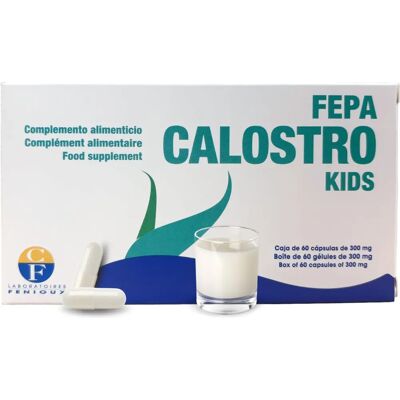 Fepa Colostrum Kids - 60 Capsules Dietary Supplement Fepa Colostrum Kids - 60 Capsules Dietary Supplement