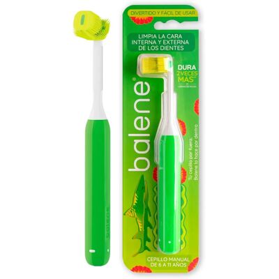 Cepillo de Dientes Infantil Balene - 6-11 Años - Verde Cepillo de Dientes Infantil Balene - 6-11 Años - Verde