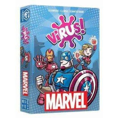 Jeu de société Virus! MARVEL de Tranjis Games pour 8+ ans - Publicité Jeu de société Virus! MARVEL de Tranjis Games pour 8+ ans - Publicité