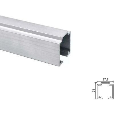 Guía de puerta corredera Klein NK-45/50 - Aluminio 2m Guía de puerta corredera Klein NK-45/50 - Aluminio 2m