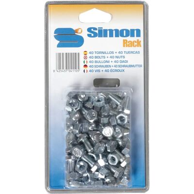 SimonRack Vite Dado Mensola in Metallo - Shelf Hardware SimonRack Vite Dado Mensola in Metallo - Shelf Hardware