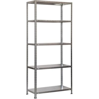 Étagère robuste SimonRack - 180x90x50cm Galvanisée - 5 Niveaux - Publicité Étagère robuste SimonRack - 180x90x50cm Galvanisée - 5 Niveaux - Publicité