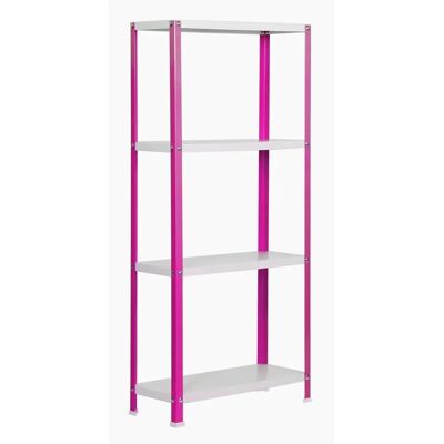Estantería metálica rosa/blanca Simonrack - 1600x800x400mm Estantería metálica rosa/blanca Simonrack - 1600x800x400mm