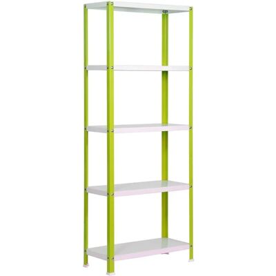 Estantería SimonRack Verde/Blanco 5 estantes Hogar - Estantería Estantería SimonRack Verde/Blanco 5 estantes Hogar - Estantería