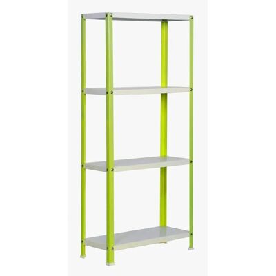 Simonrack Estantería 1600x1000x400 mm - Verde/Blanco - 4 estantes Simonrack Estantería 1600x1000x400 mm - Verde/Blanco - 4 estantes