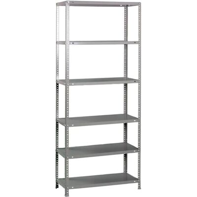 Simonrack metalen rek 2000x1000x400mm - Grijs - 6 Leggers Simonrack metalen rek 2000x1000x400mm - Grijs - 6 Leggers