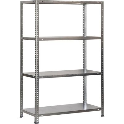 Scaffale in metallo SimonRack - 4 ripiani 75kg capacità - 1500x800x300mm Scaffale in metallo SimonRack - 4 ripiani 75kg capacità - 1500x800x300mm