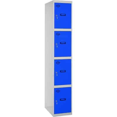 Gabinete metálico SimonRack Inicial Gris/Azul 4 Puertas - Almacenamiento Gabinete metálico SimonRack Inicial Gris/Azul 4 Puertas - Almacenamiento