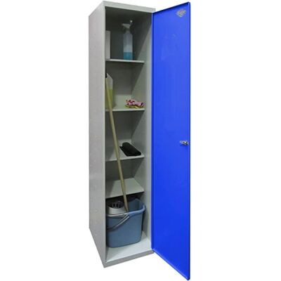 Simon Rack - Armoire métallique bleue 180x40x40 - Publicité Simon Rack - Armoire métallique bleue 180x40x40 - Publicité