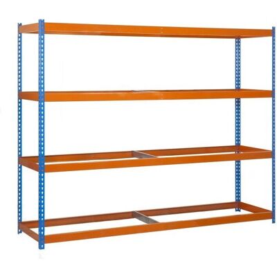 Simonrack Schwerlastregal - 4 Fachböden - 210x60x200cm Simonrack Schwerlastregal - 4 Fachböden - 210x60x200cm