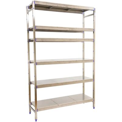 Scaffale in Acciaio Inox SimonRack - 6 Ripiani - 2000x860x500mm Scaffale in Acciaio Inox SimonRack - 6 Ripiani - 2000x860x500mm