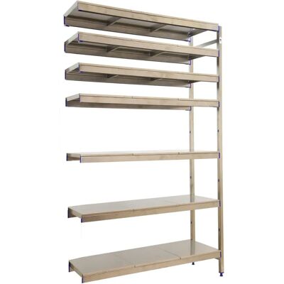 SimonRack Estantería de Acero Inoxidable - 7 Estantes 200kg - Frío SimonRack Estantería de Acero Inoxidable - 7 Estantes 200kg - Frío