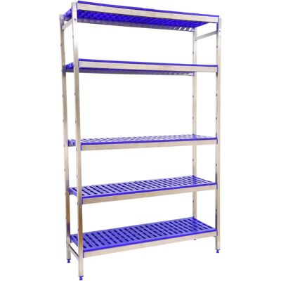 Scaffale in Acciaio Inox SimonRack INITIAL 5PP - Magazzino Industriale Scaffale in Acciaio Inox SimonRack INITIAL 5PP - Magazzino Industriale