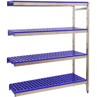 SimonRack Scaffale in Acciaio Inox - 4 Ripiani - 1600x1260x400mm SimonRack Scaffale in Acciaio Inox - 4 Ripiani - 1600x1260x400mm