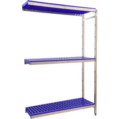 Scaffale in Acciaio Inox SimonRack - 200x126x40cm - 3 Ripiani - 180Kg ciascuno Scaffale in Acciaio Inox SimonRack - 200x126x40cm - 3 Ripiani - 180Kg ciascuno