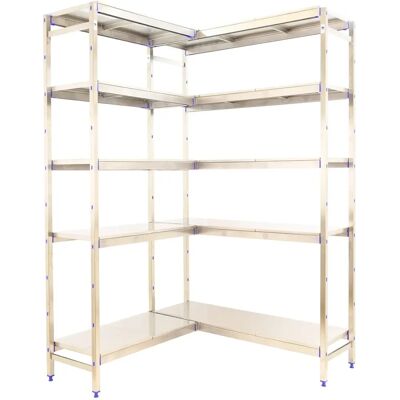 SimonRack Modello SIMONINOX 5SS - Scaffale in acciaio inossidabile resistente SimonRack Modello SIMONINOX 5SS - Scaffale in acciaio inossidabile resistente