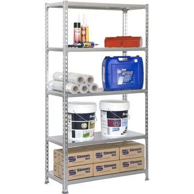 Simonrack Schwerlastregal SIMONCLICK MEGAPLUS 8425437076992 - Silber 120x50x200cm Simonrack Schwerlastregal SIMONCLICK MEGAPLUS 8425437076992 - Silber 120x50x200cm